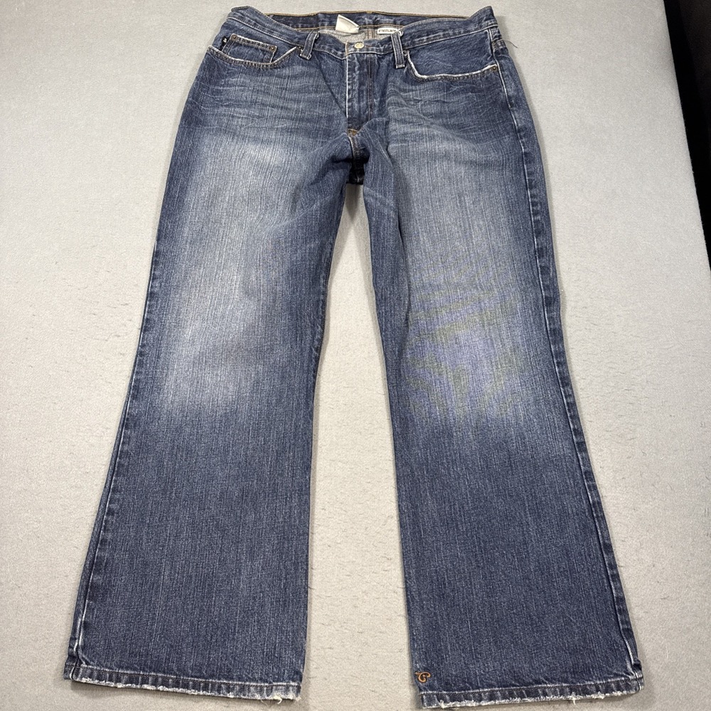 JEANS Bootcut‎ Southern Thread St/The STILLWATER  Men's 36S DARK WIDE LEG